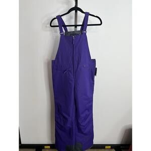 NWT Arctix Kids Insulated Snow Bib Overalls Purple Youth Large 14/16